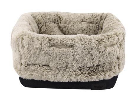 Nobby Enda 2 in 1 - Körbchen und Hundetasche für kleine Hunde z.B. Chihuahua und Katzen, waschbar